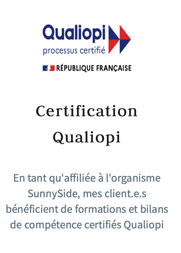 certification Qualiopi Noémie Elkrieff coach développement personnel paris logo emlyon business school