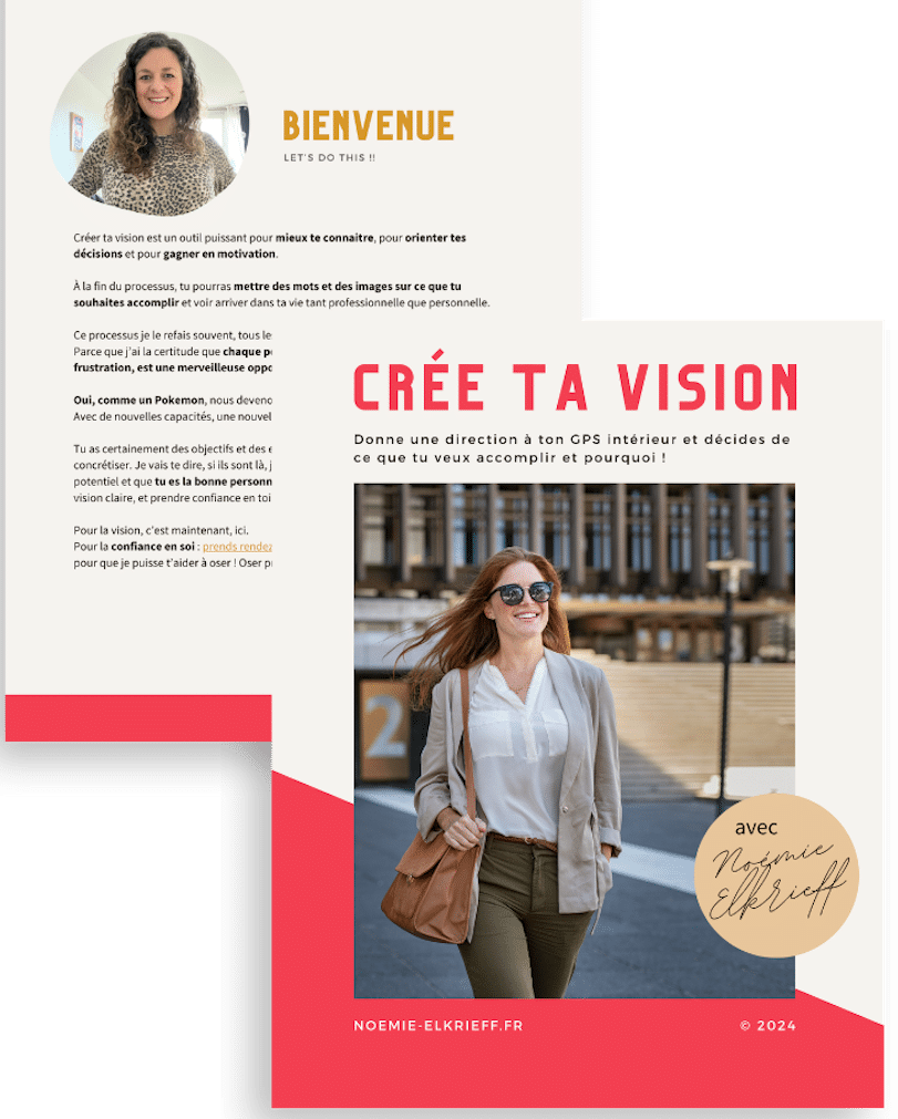 Outil gratuit de Noémie Elkrieff coach en leadership et affirmation de soi